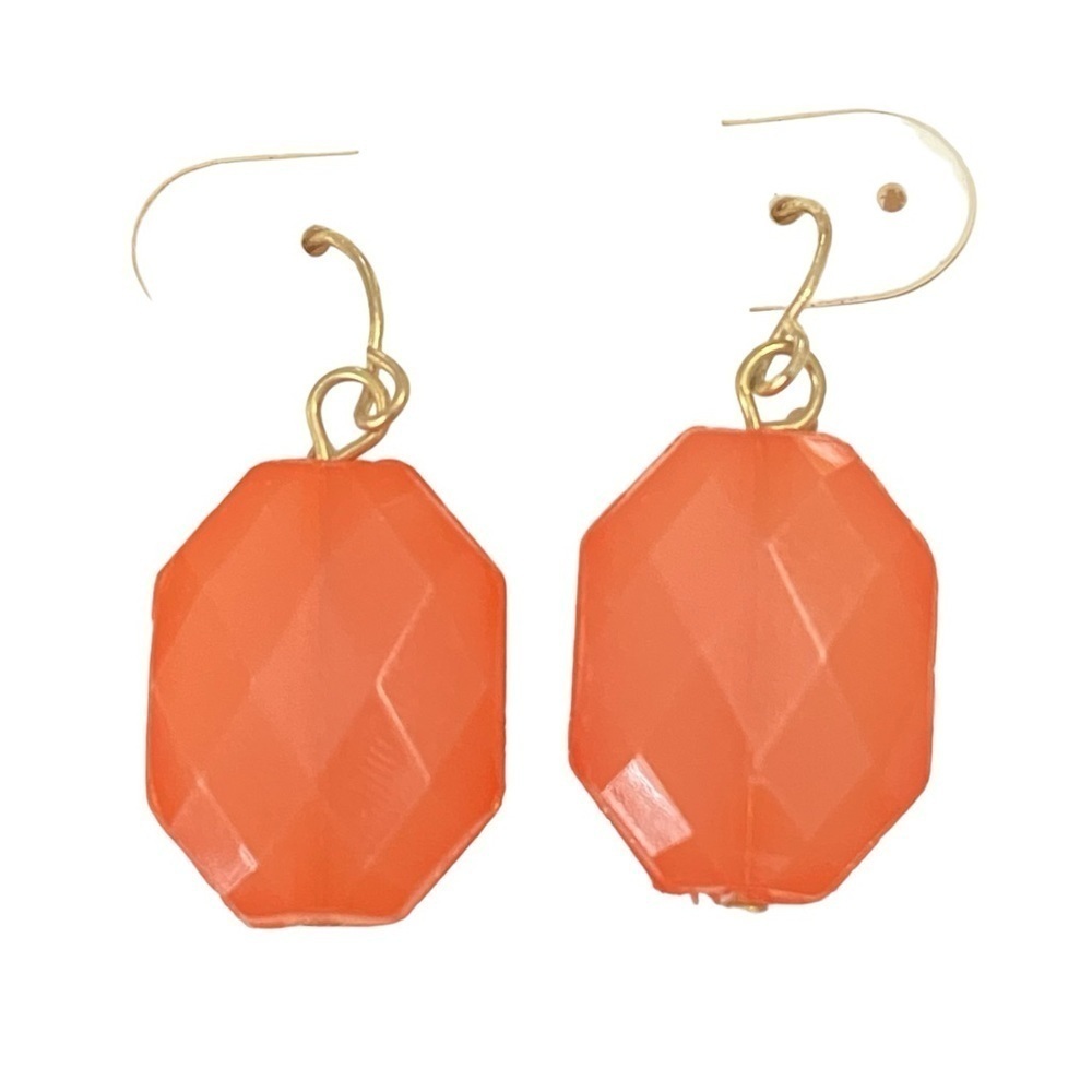 Costume Lightweight Earrings, Tangerine Earrings #362